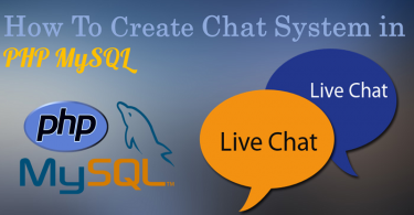 How to create chat system in PHP using Ajax