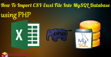 import CSV excel into mysql database