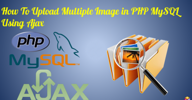 How to upload Multiple image in PHP MySQL Using Ajax