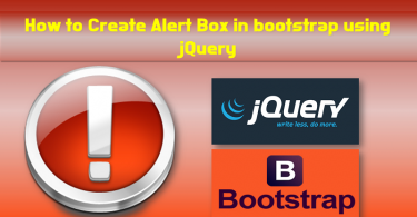 alert box in bootstrap