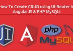 How To Create CRUD using UI-Router in AngularJS & PHP MySQLi
